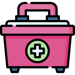 First aid kit icon