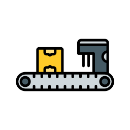 Conveyor belt icon