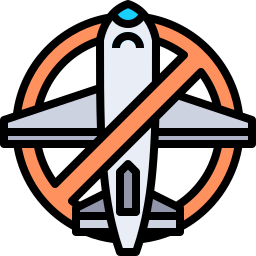 비행 금지 icon