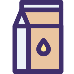 Milk box icon