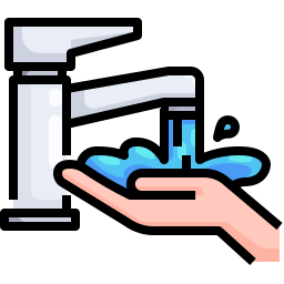 hand wassen icoon