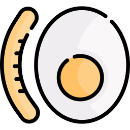 English breakfast icon