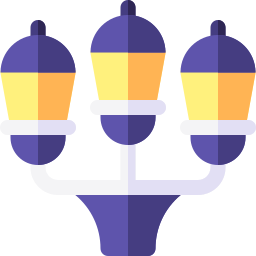 Street lights icon