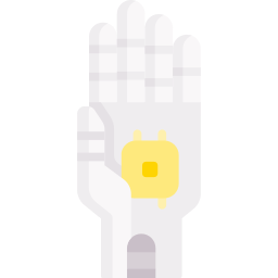 robotische hand icoon