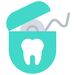 Dental floss icon