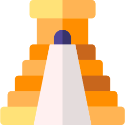 chichen itza pyramide icon