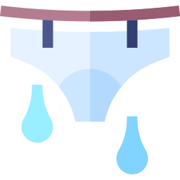 Clean underwear icon