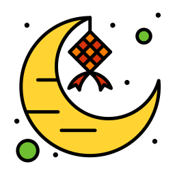 Crescent moon icon