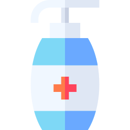 Hand sanitizer icon