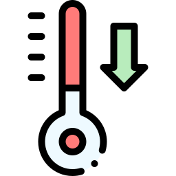 termómetro icono