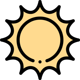 Sun icon