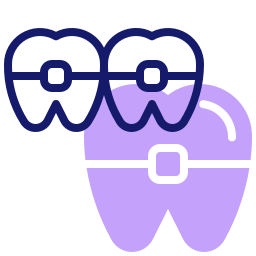 aparat ortodontyczny ikona