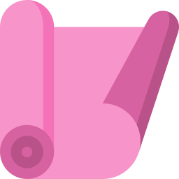 Yoga mat icon