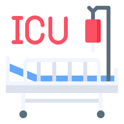 unidad de cuidados intensivos icono