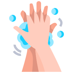 Washing hand icon