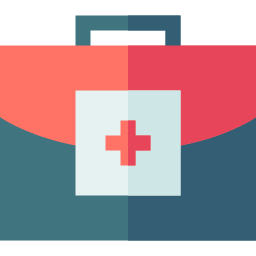 Medical kit icon