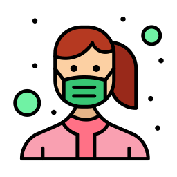 Medical mask icon