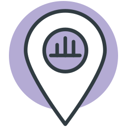 Map pin icon