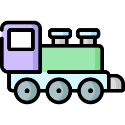 Train toy icon