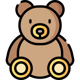 Teddy bear icon