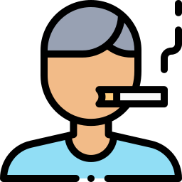 fumatore icona