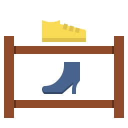 Полка для обуви иконка