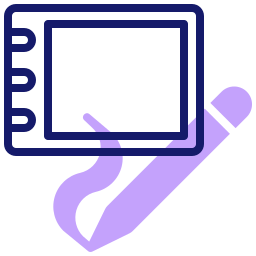 Drawing tablet icon