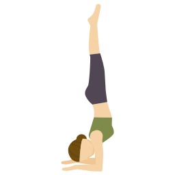 Yoga pose icon