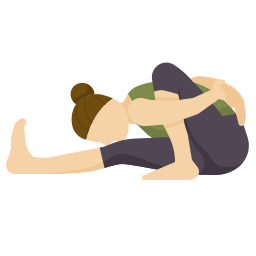 Yoga pose icon