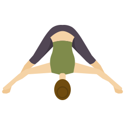 Yoga pose icon