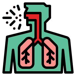 sistema respiratorio icono