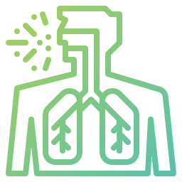 sistema respiratório Ícone