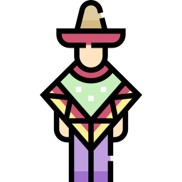 Mexican man icon