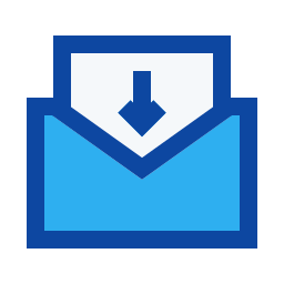Inbox mail icon