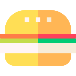 Tofu burger icon