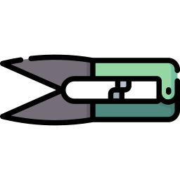 Sewing scissors icon