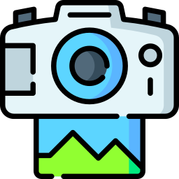 fotocamera istantanea icona