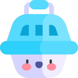 Pet carrier icon