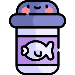 Fish food icon