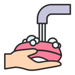 Washing hands icon