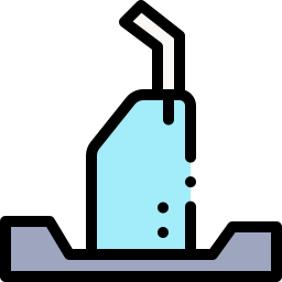 irrigador dental icono