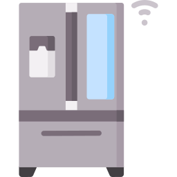 Smart refrigerator icon