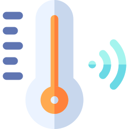 temperatura intelligente icona