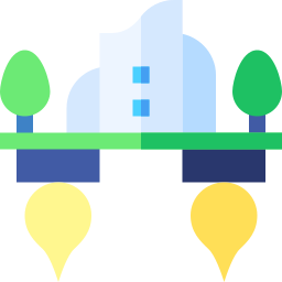 Floating island icon