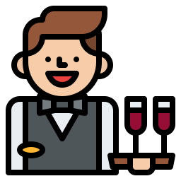 Waiter icon