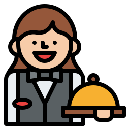 Waitress icon