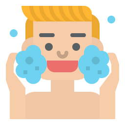 Wash face icon