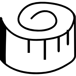 Метр спираль иконка