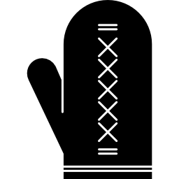 Kitchen glove protection tool icon
