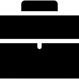 esquema de maleta icono
